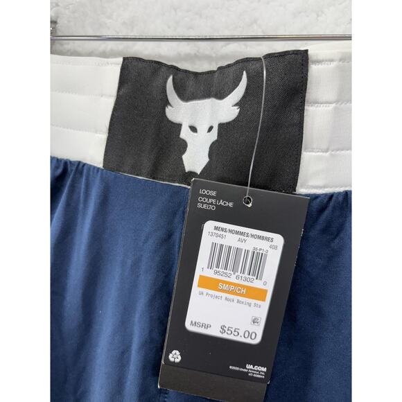 Under Armour Project Rock Boxing Athletic Shorts Mens Small Brand NEW - Picture 2 of 6